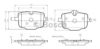 BOSCH 0 986 TB3 135 Brake Pad Set, disc brake